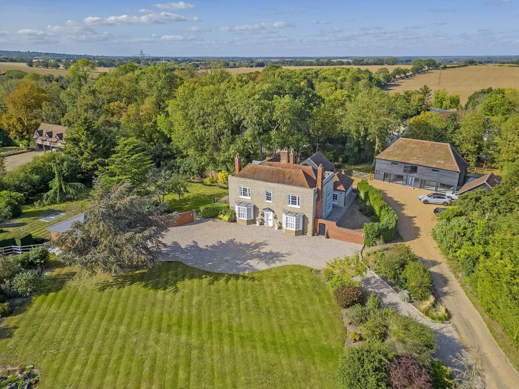 Estate drone photography